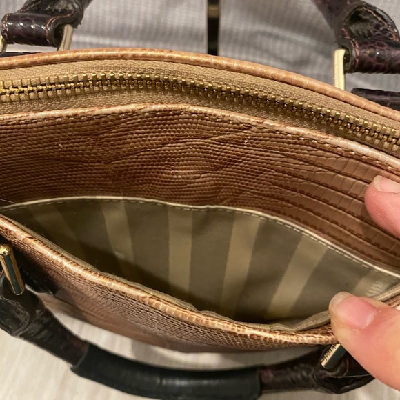 Brahmin Croc Embossed Satchel - Picture 6 of 16